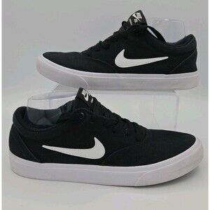 Nike Charge Canvas SB Obsidian Mens Shoes Sneakers Sz 8.5 Low Top EUC